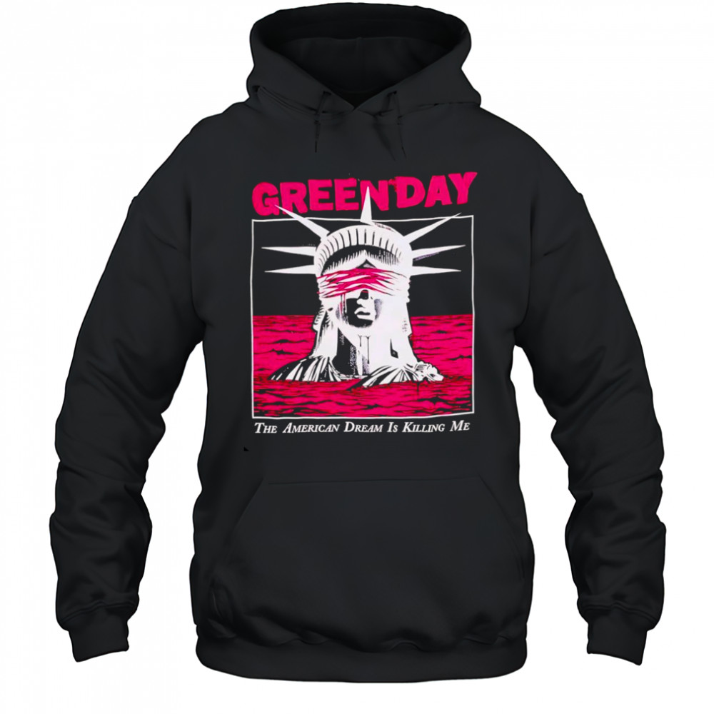 Green Day Blindfolded Lady Liberty shirt Hoodie