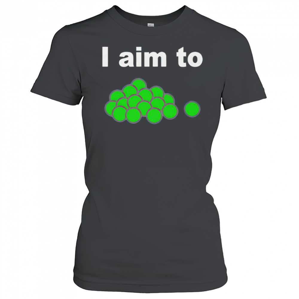 I aim to peas shirt Women's T-shirt