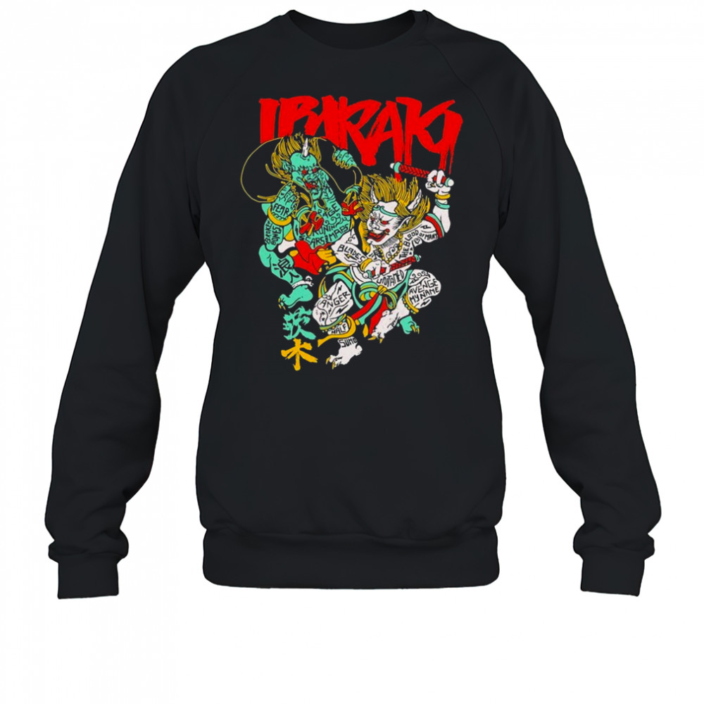 Ibaraki Demon Kanji T-shirt Sweatshirt