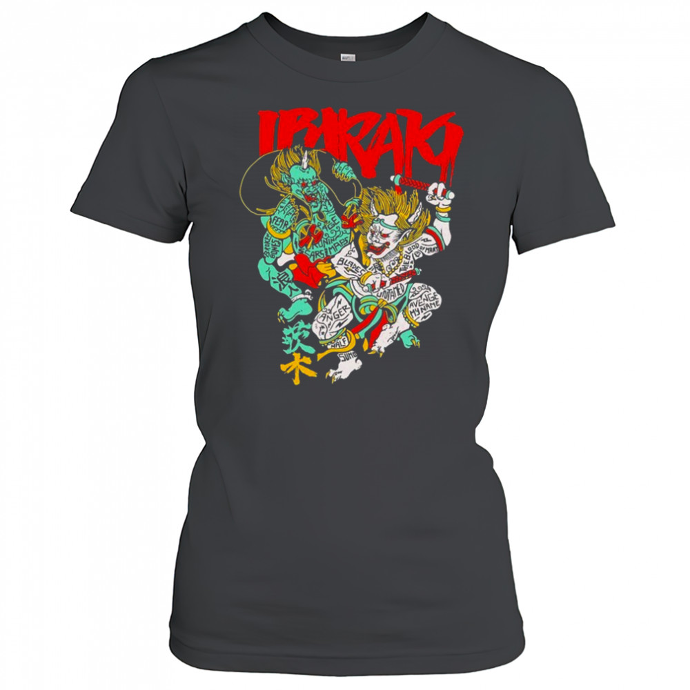 Ibaraki Demon Kanji T-shirt Women's T-shirt