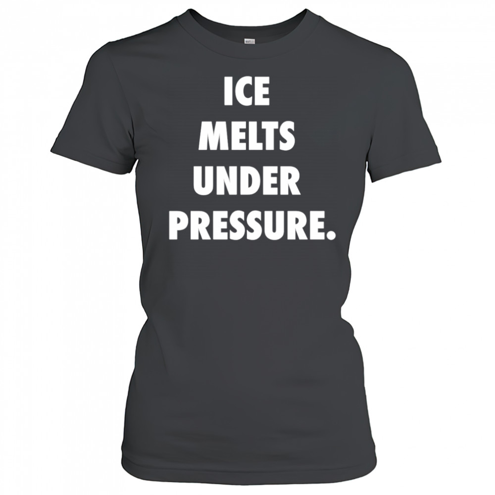 Ice Melts Under Pressure shirt Women's T-shirt