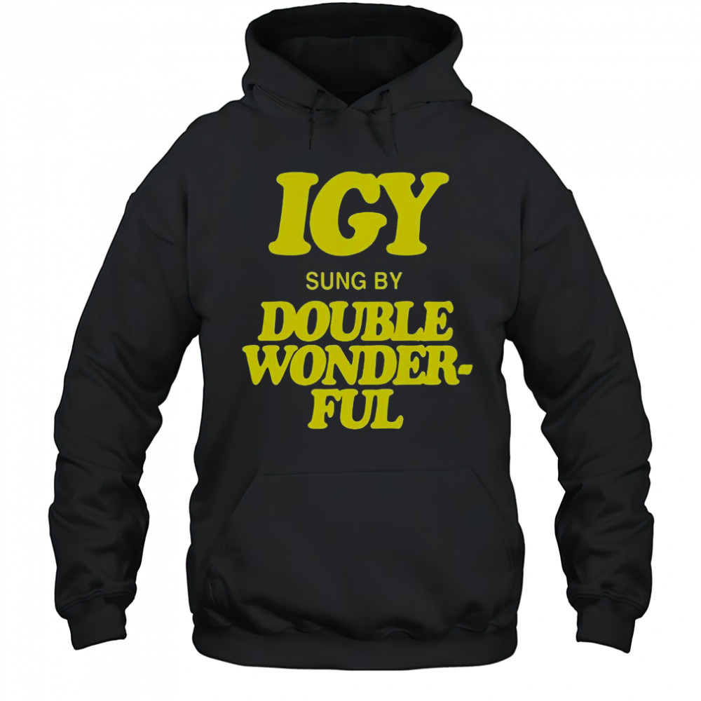 IGY Sung By Double Wonderful 2025 Concert T-Shirt Hoodie