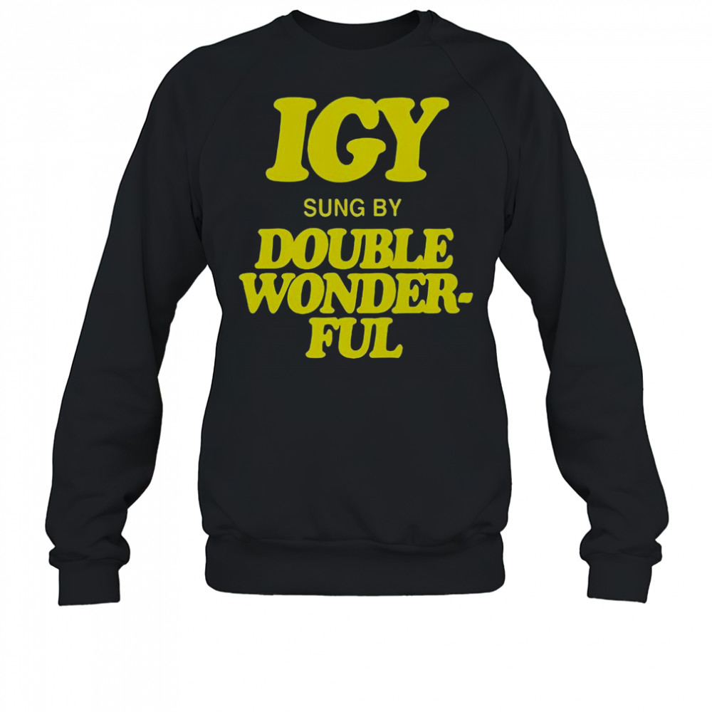 IGY Sung By Double Wonderful 2025 Concert T-Shirt Sweatshirt