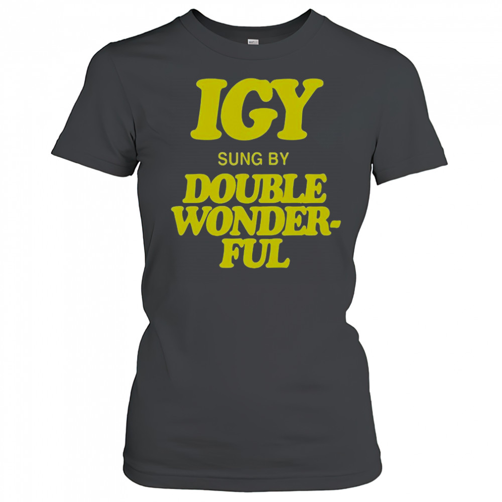 IGY Sung By Double Wonderful 2025 Concert T-Shirt Women's T-shirt