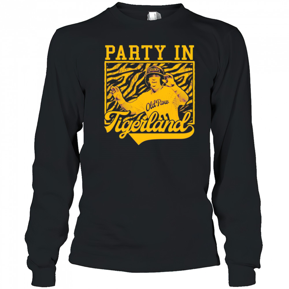 Josh Pearson party in Tigerland shirt Long Sleeved