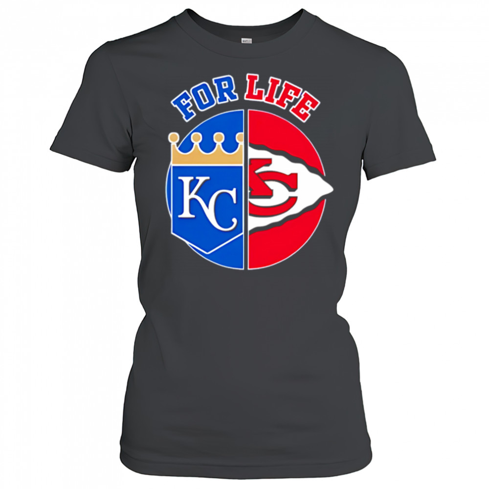 Kansas city Chiefs and royals for life shirt Women's T-shirt