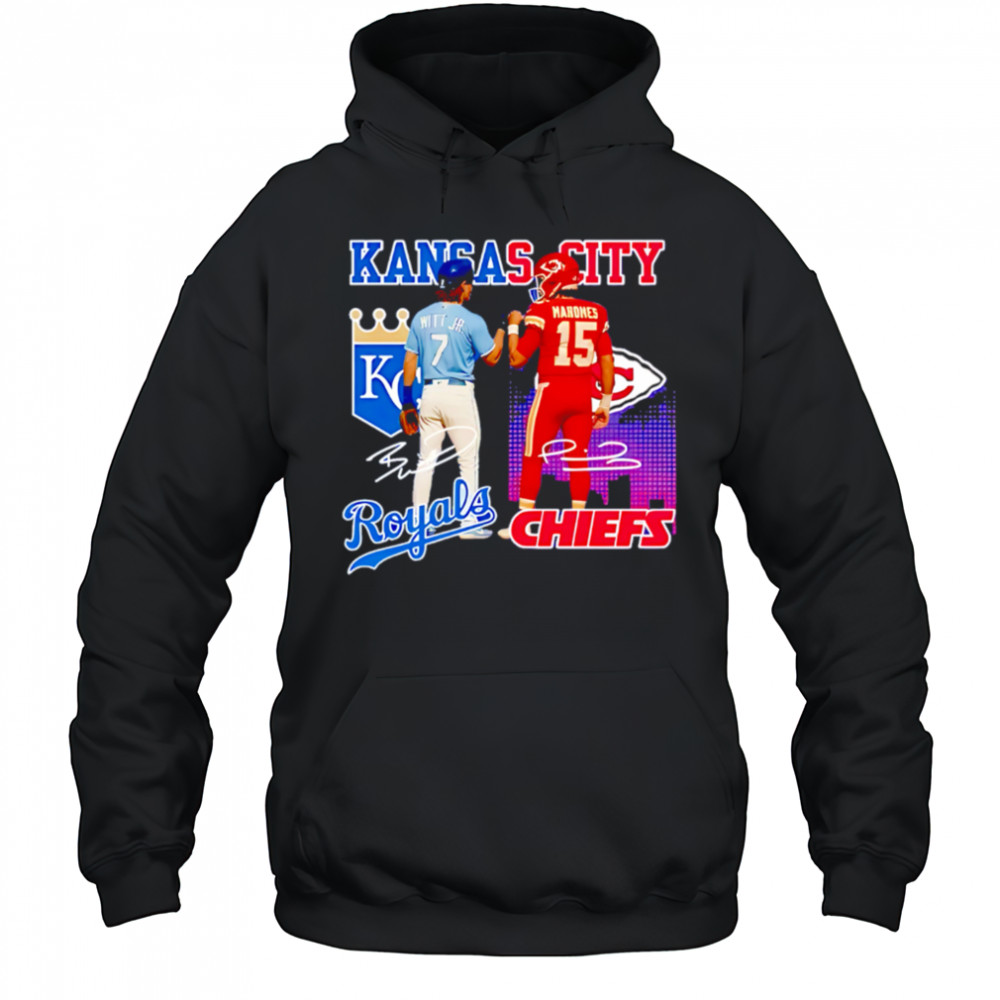 Kansas city Chiefs and royals star power shirt Hoodie