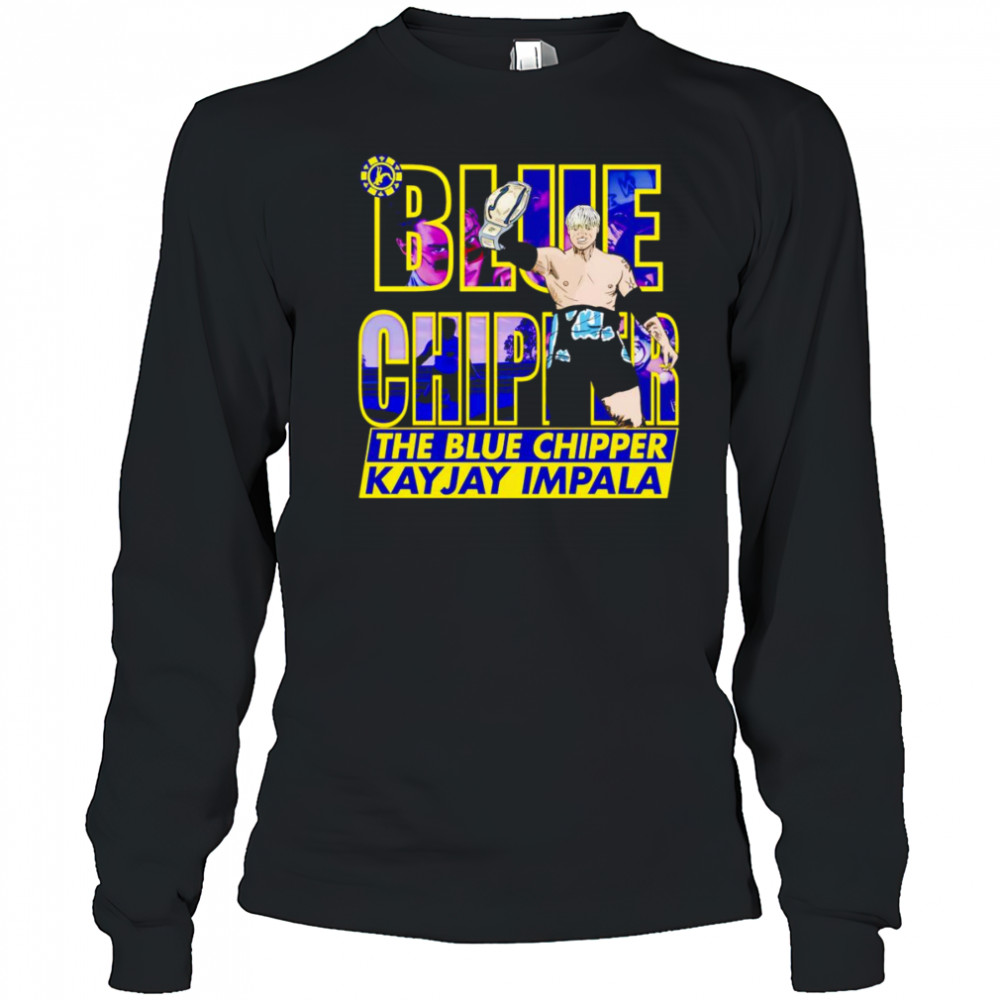 Kj Impala blue chipper shirt Long Sleeved