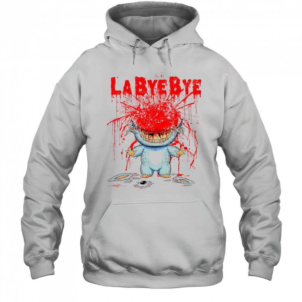 La Bye Bye horror Labubu shirt Hoodie