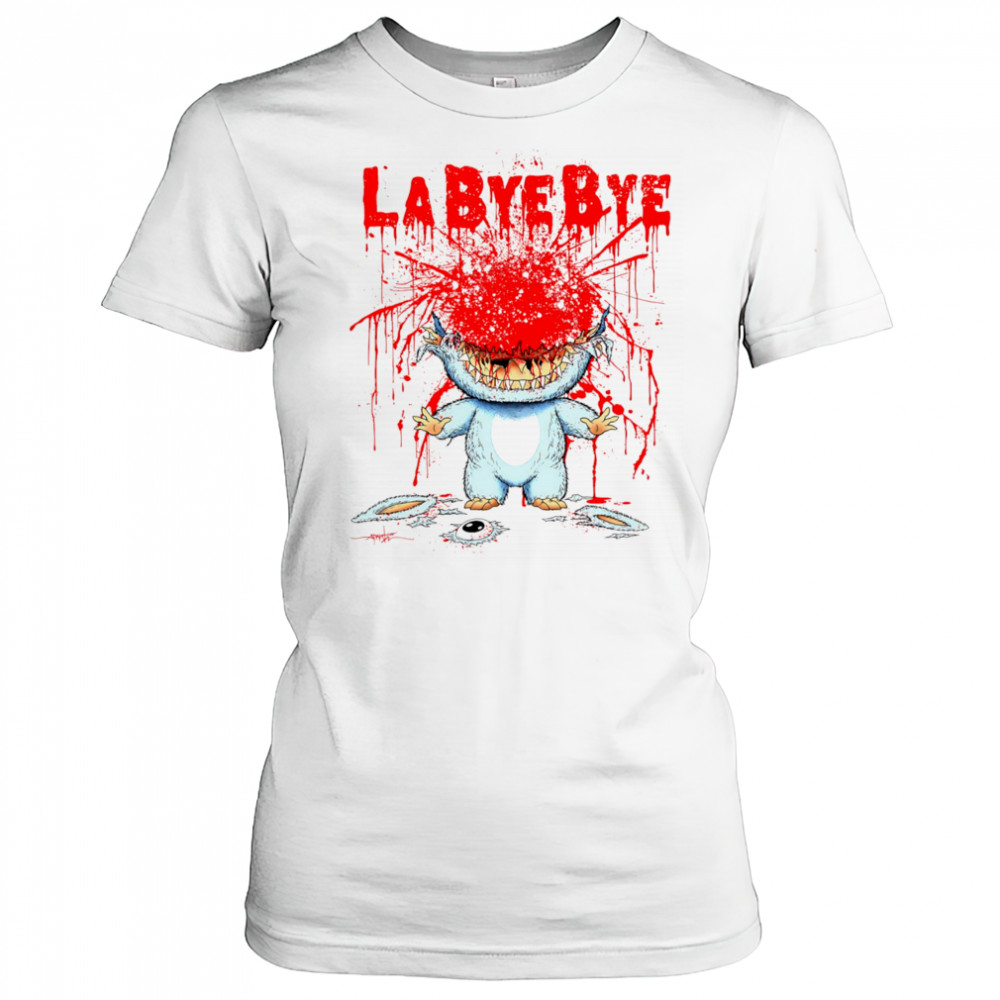 La Bye Bye horror Labubu shirt Women's T-shirt