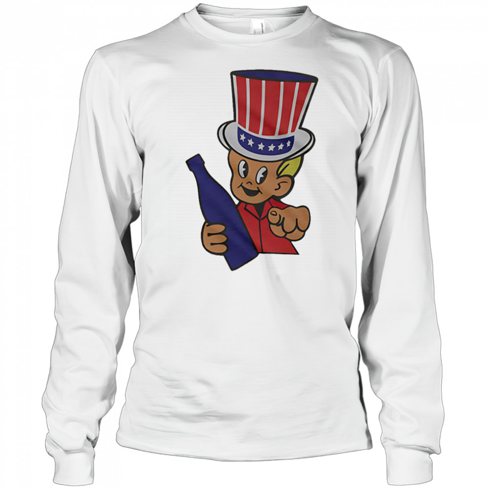Little Uncle Sam shirt Long Sleeved