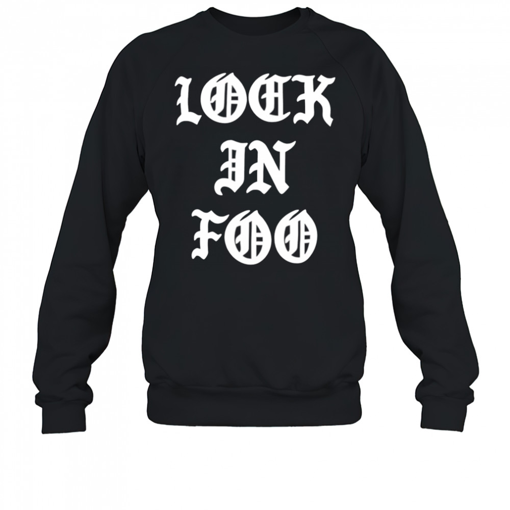 Lock In Foo letter shirt Sweatshirt