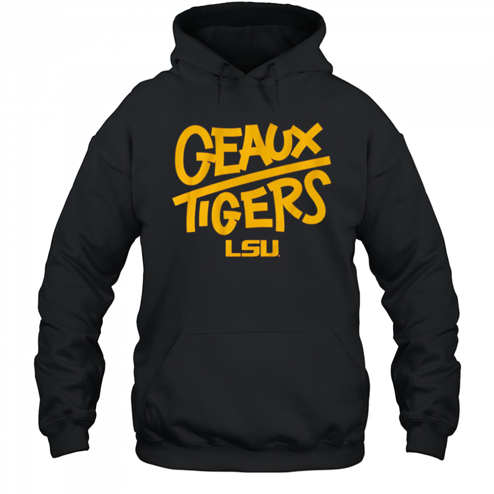 LSU Tigers Geaux Tigers Chant shirt Hoodie