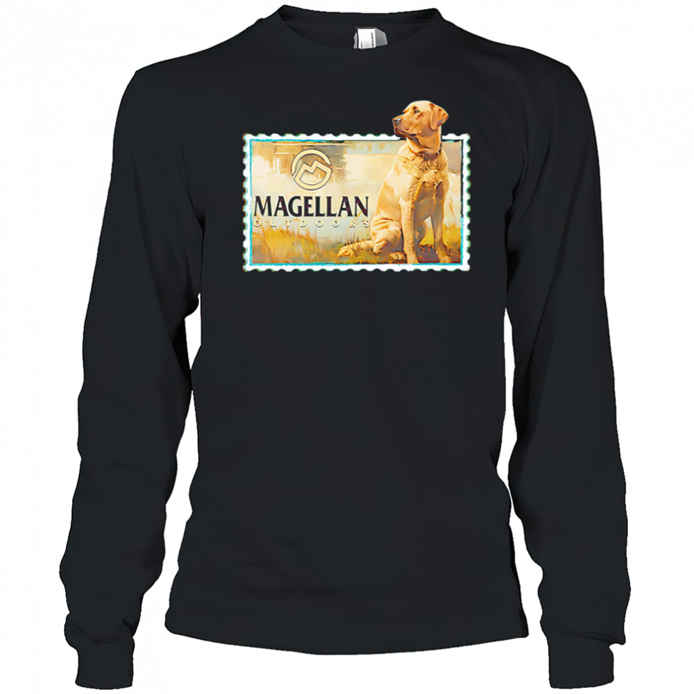 Magellan Outdoors Dog Stamp shirt Long Sleeved