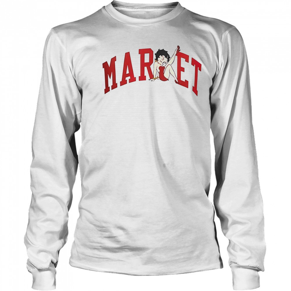 Market Betty Boop Arc T-Shirt Long Sleeved