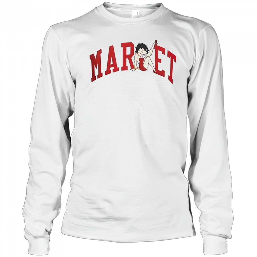 Market Betty Boop Arc T-Shirt Long Sleeved