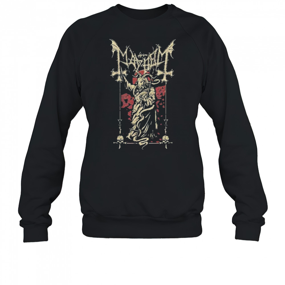 Mayhem Shepherd Of Satan T-Shirt Sweatshirt