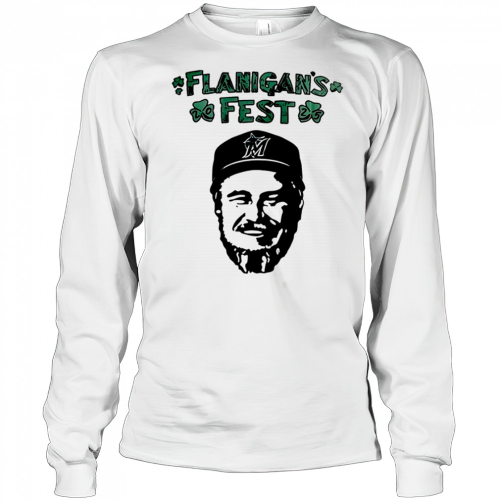 Miami Marlins Flanigan’s Fest 2025 vintage shirt Long Sleeved