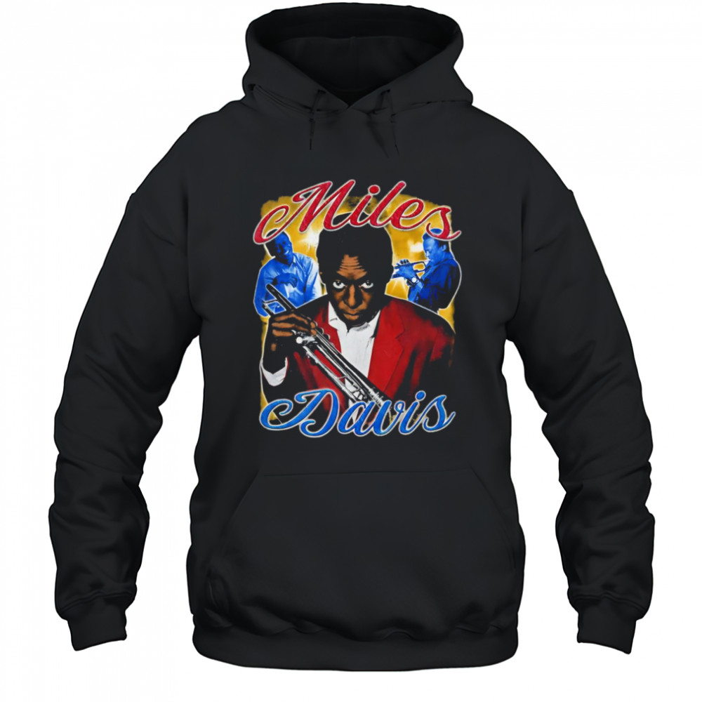Miles Davis bootleg graphic shirt Hoodie