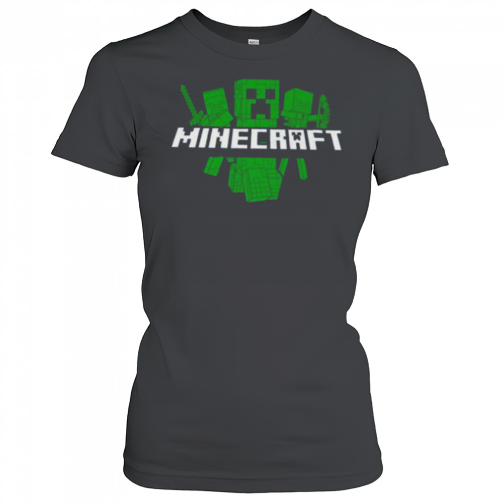 Minecraft Creeper Characters Create Explore Survive Shirt Women's T-shirt
