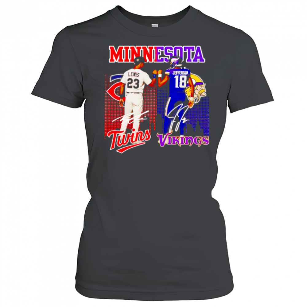 Minnesota vikings and twins star power shirt Women's T-shirt