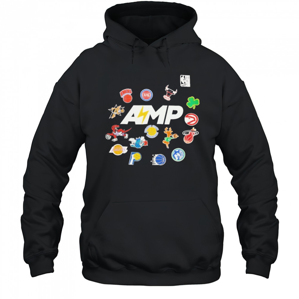 Mitchell & Ness x NBA x AMP T-Shirt Hoodie