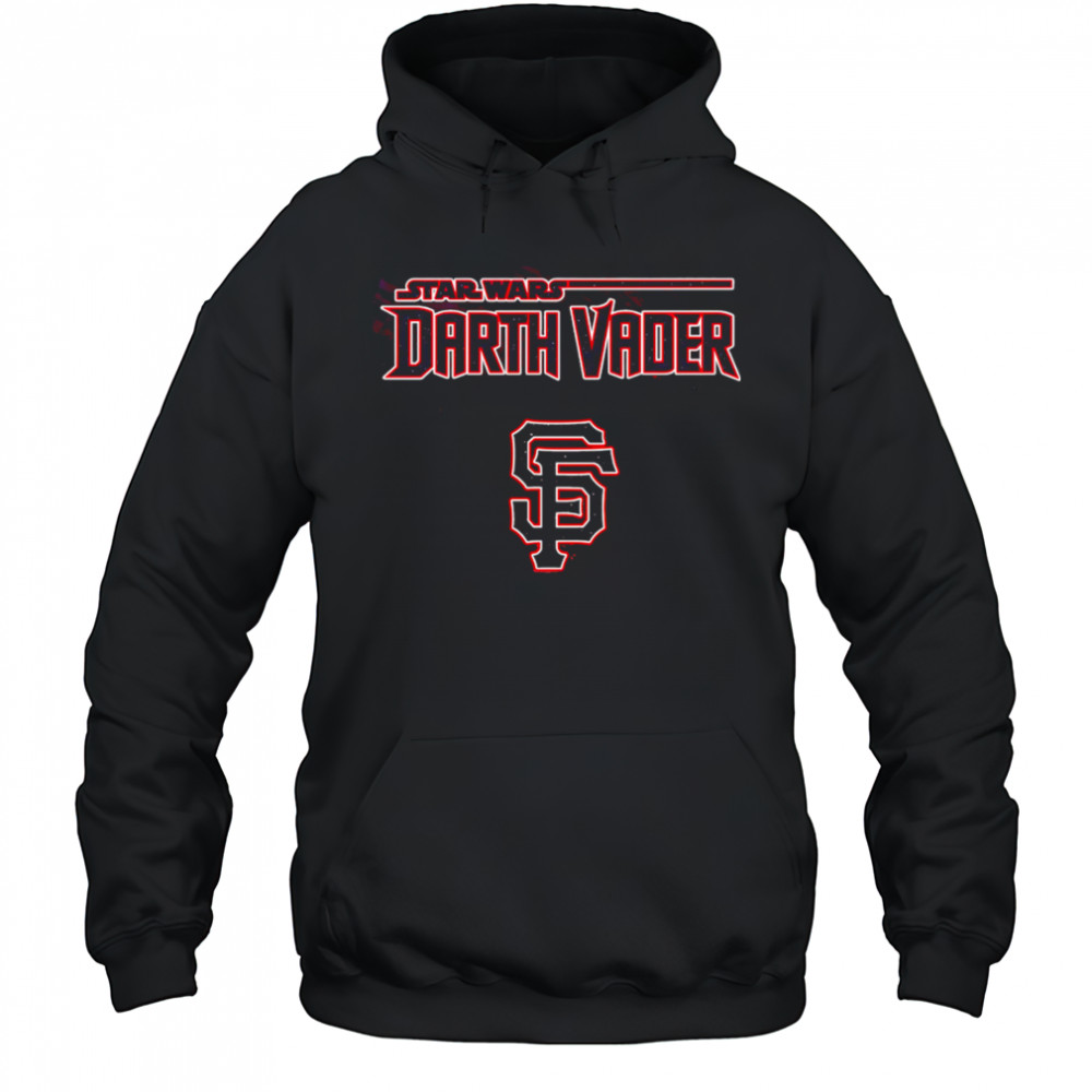 MLB Mix Star Wars Darth Vader San Francisco Giants 2025 Baseball shirt Hoodie