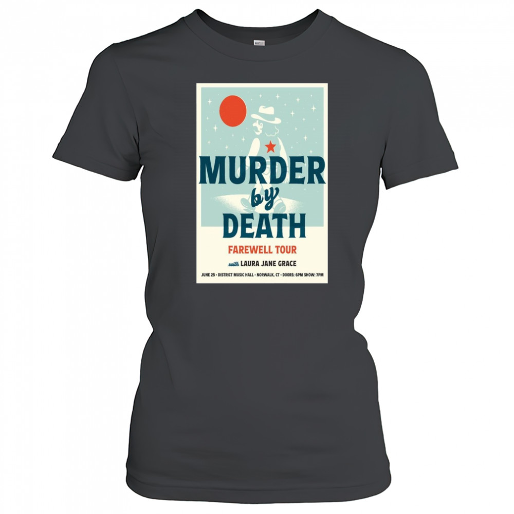Murder By Death Farewell Tour Norwalk 2025 Poster T-Shirt Women's T-shirt