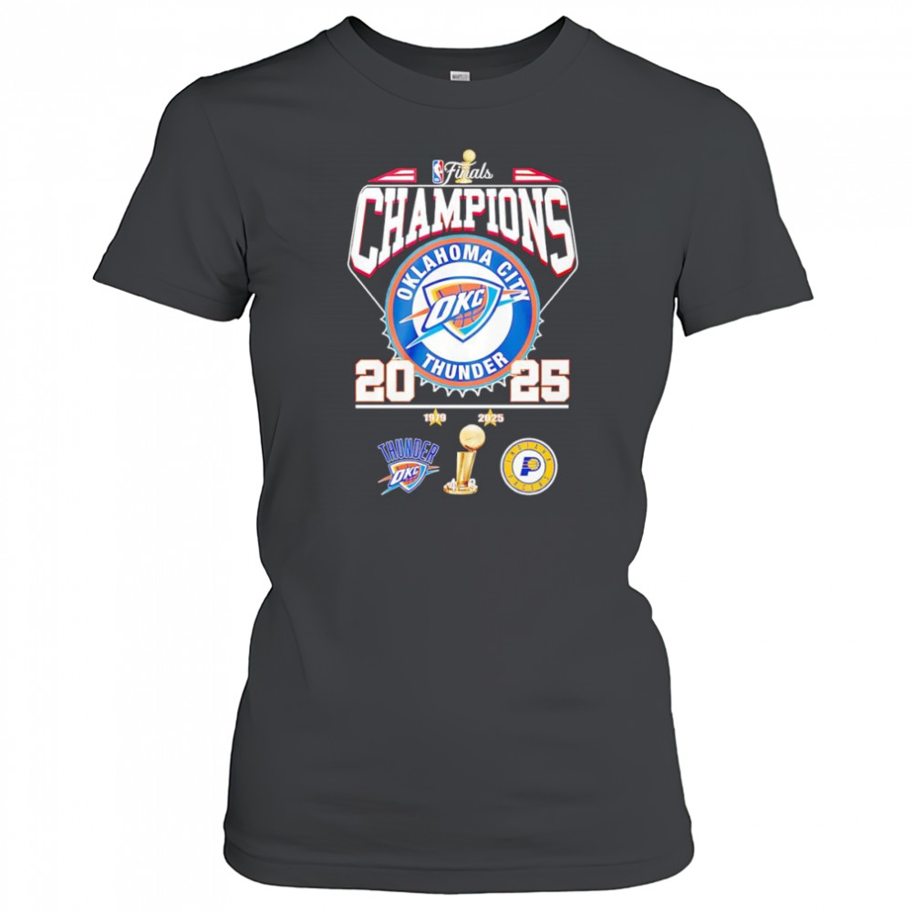 NBA Finals Champions 2025 Oklahoma City Thunder shirt Women's T-shirt