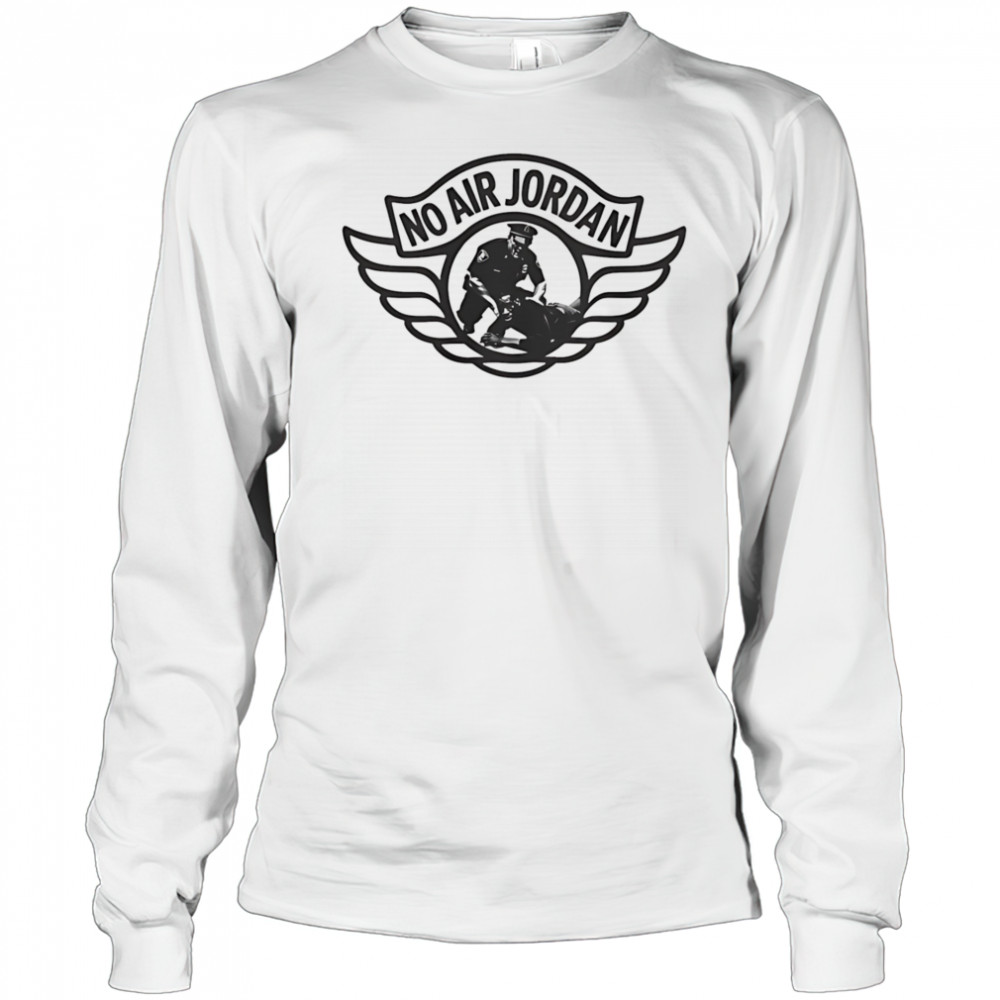 No air Jordan George Floyd logo shirt Long Sleeved