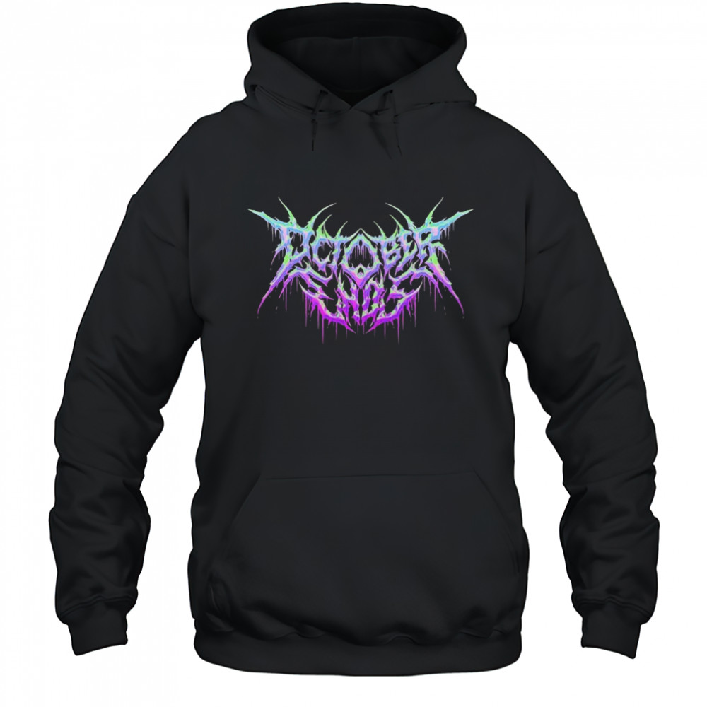 October Ends Death Logo T-shirt Hoodie