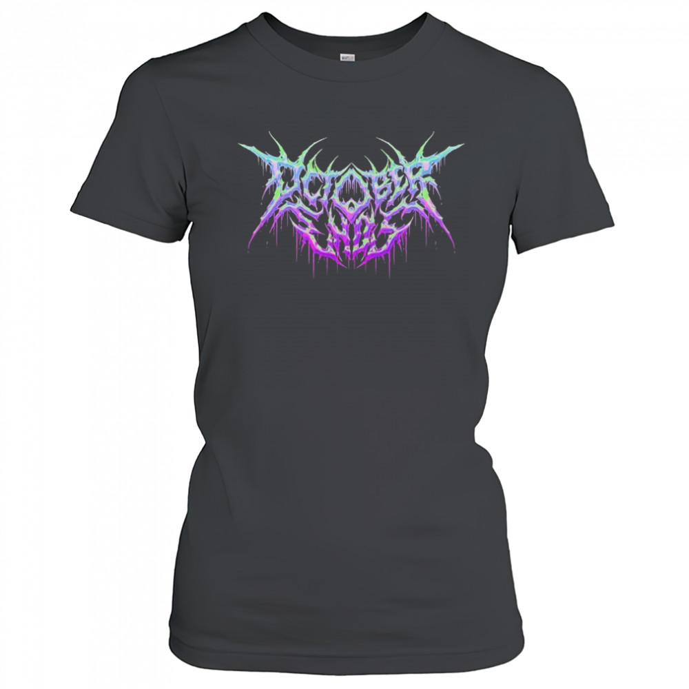 October Ends Death Logo T-shirt Women's T-shirt
