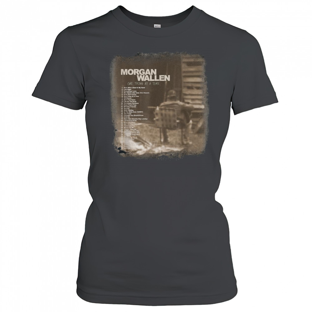 Official Morgan Wallen Tracklist Shirt Women's T-shirt