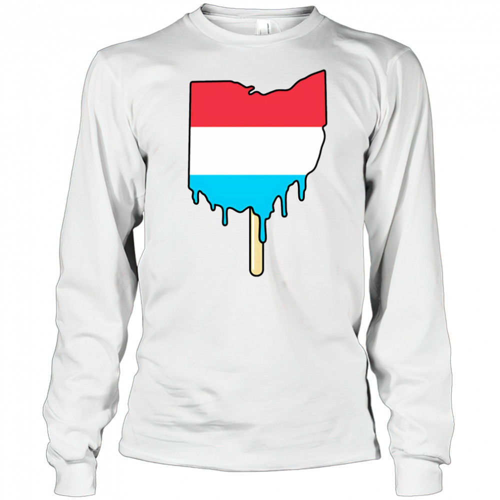 Ohio Popsicle ice cream shirt Long Sleeved