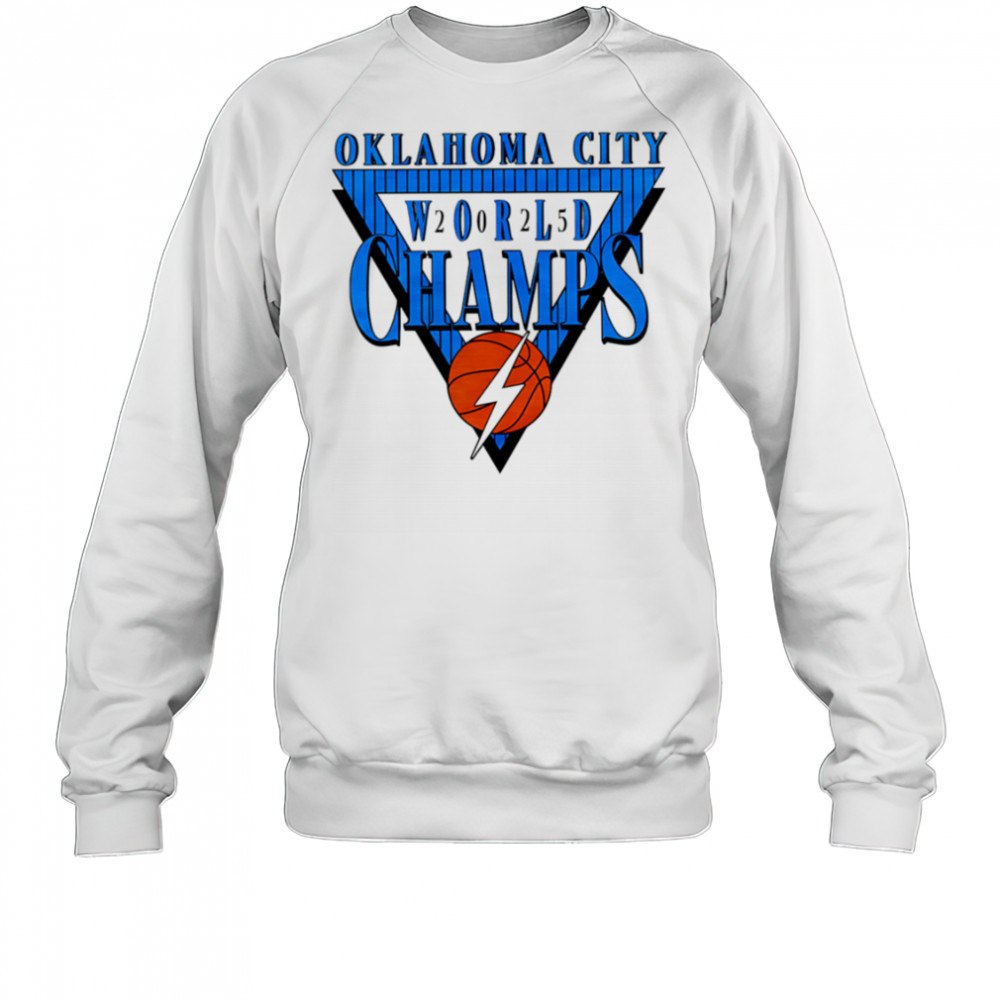 Okc World Champs Triangle 2025 shirt Sweatshirt