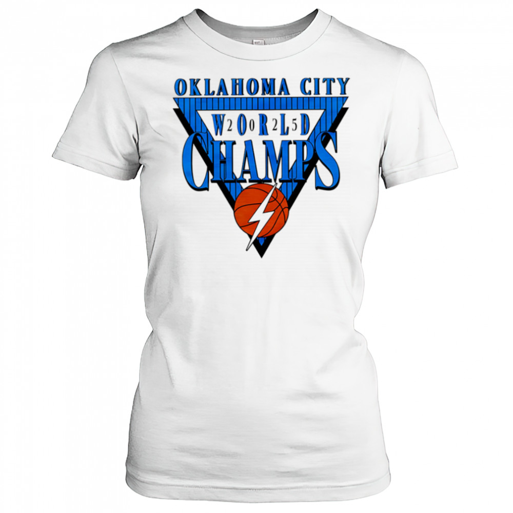 Okc World Champs Triangle 2025 shirt Women's T-shirt