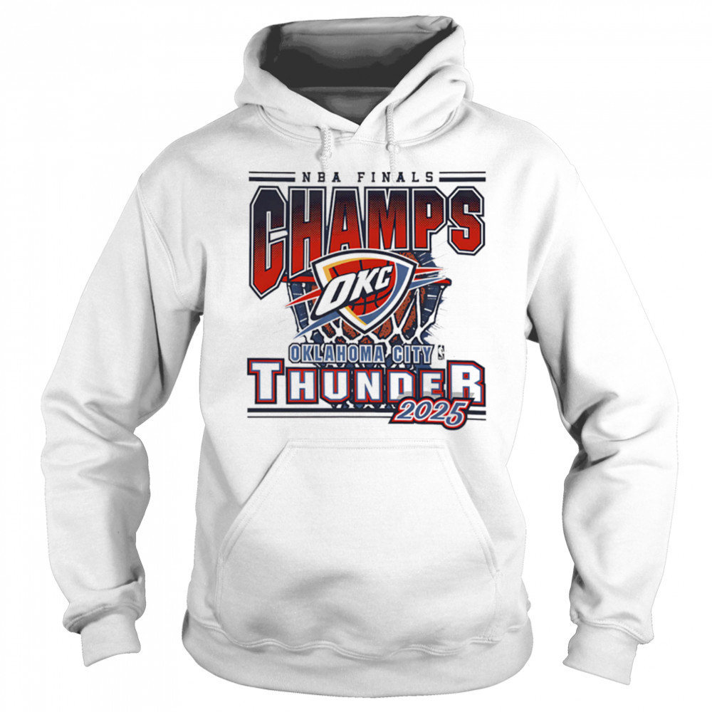 Oklahoma City Thunder 2025 Nba Champions logo Champs shirt Sweatshirt