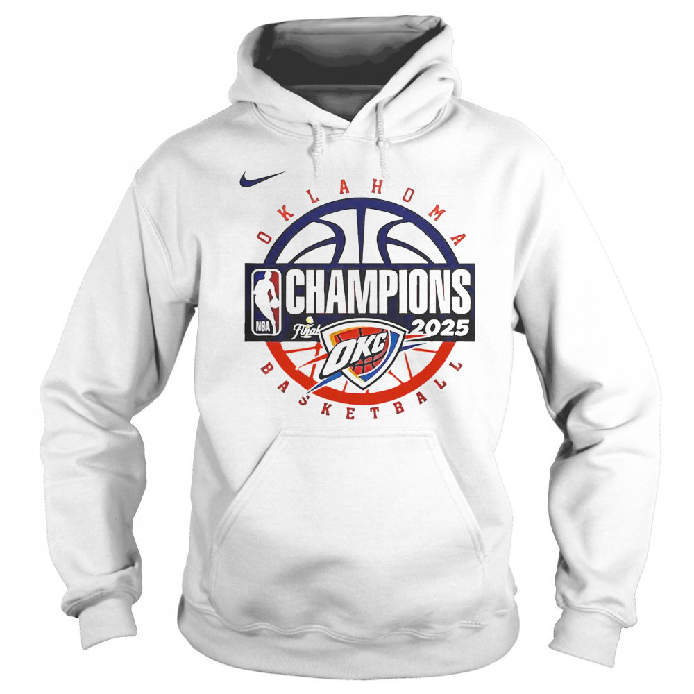 Oklahoma City Thunder Men’s Basketball 2025 NBA Champions T-Shirt Sweatshirt