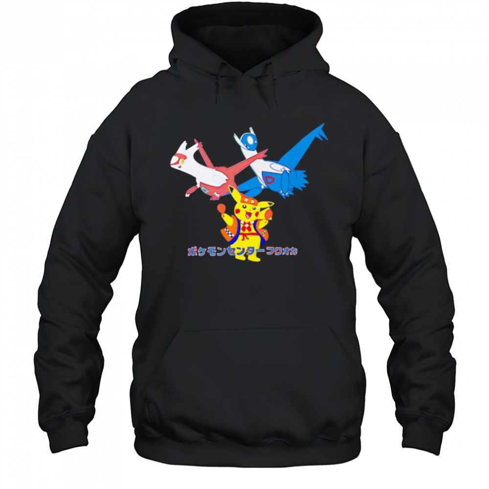 Pokemon Center Fukuoka shirt Hoodie