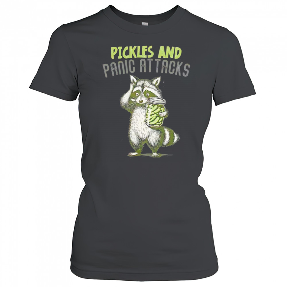 Raccoon pickles and panic attacks shirt Women's T-shirt