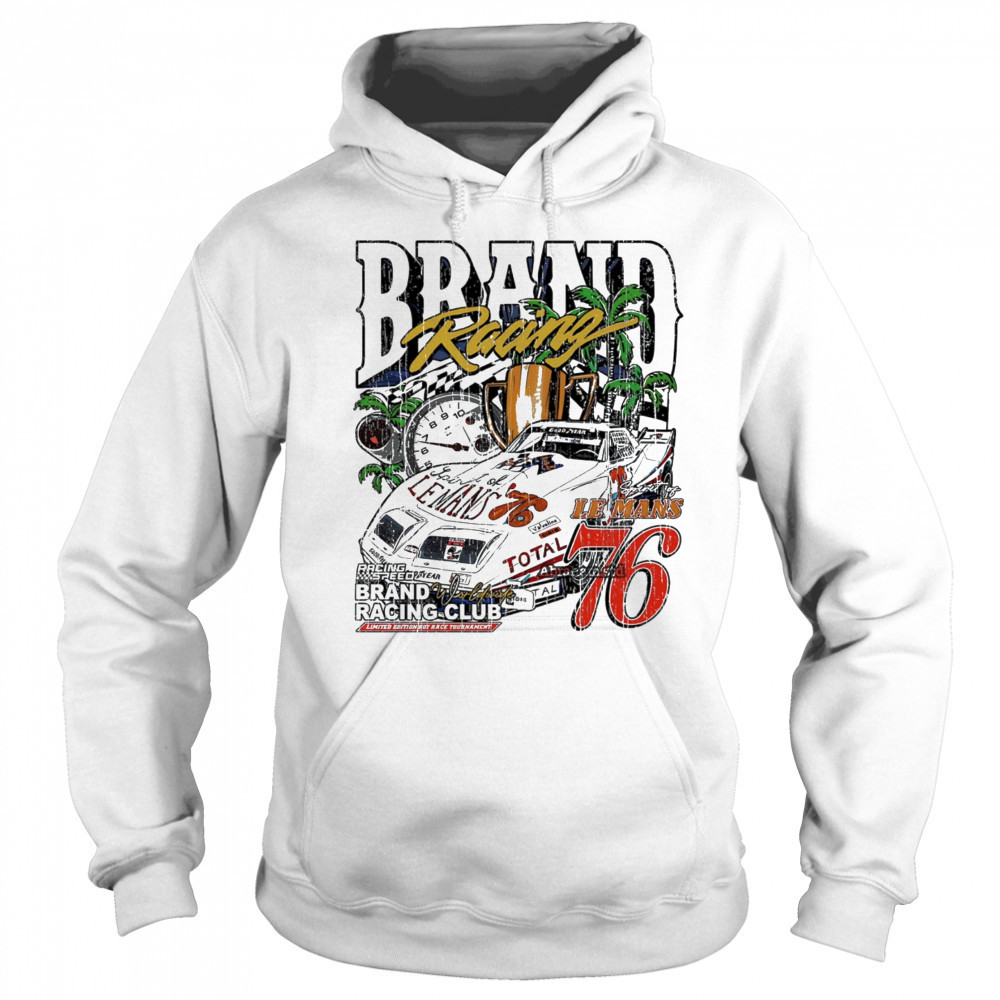 Racing car Brand Racing Club Le Mans signature vintage shirt Sweatshirt