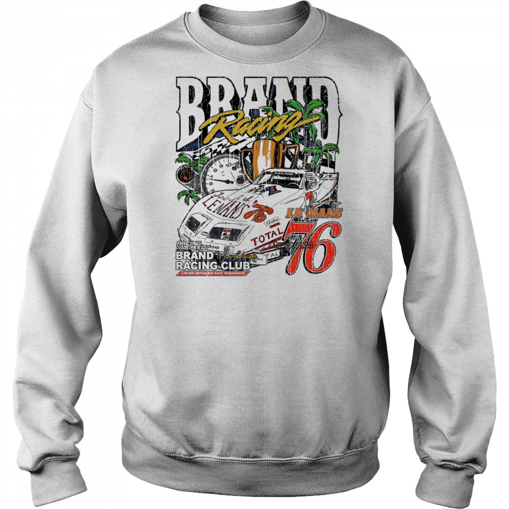 Racing car Brand Racing Club Le Mans signature vintage shirt Hoodie