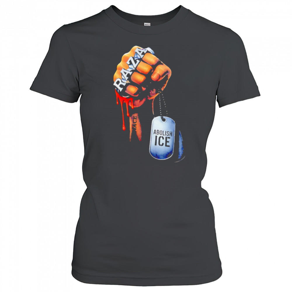 Raza abolish ice retro shirt Women's T-shirt