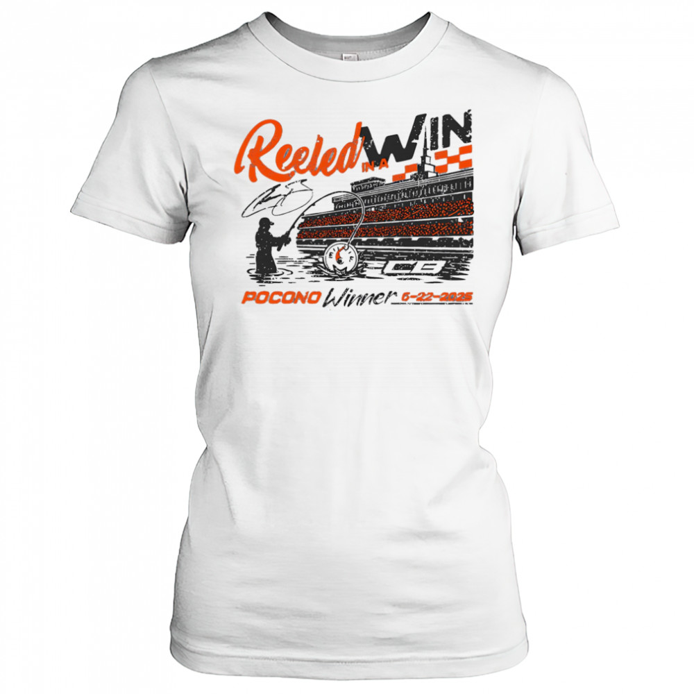 Reeled in a Win Pocono winner shirt Women's T-shirt