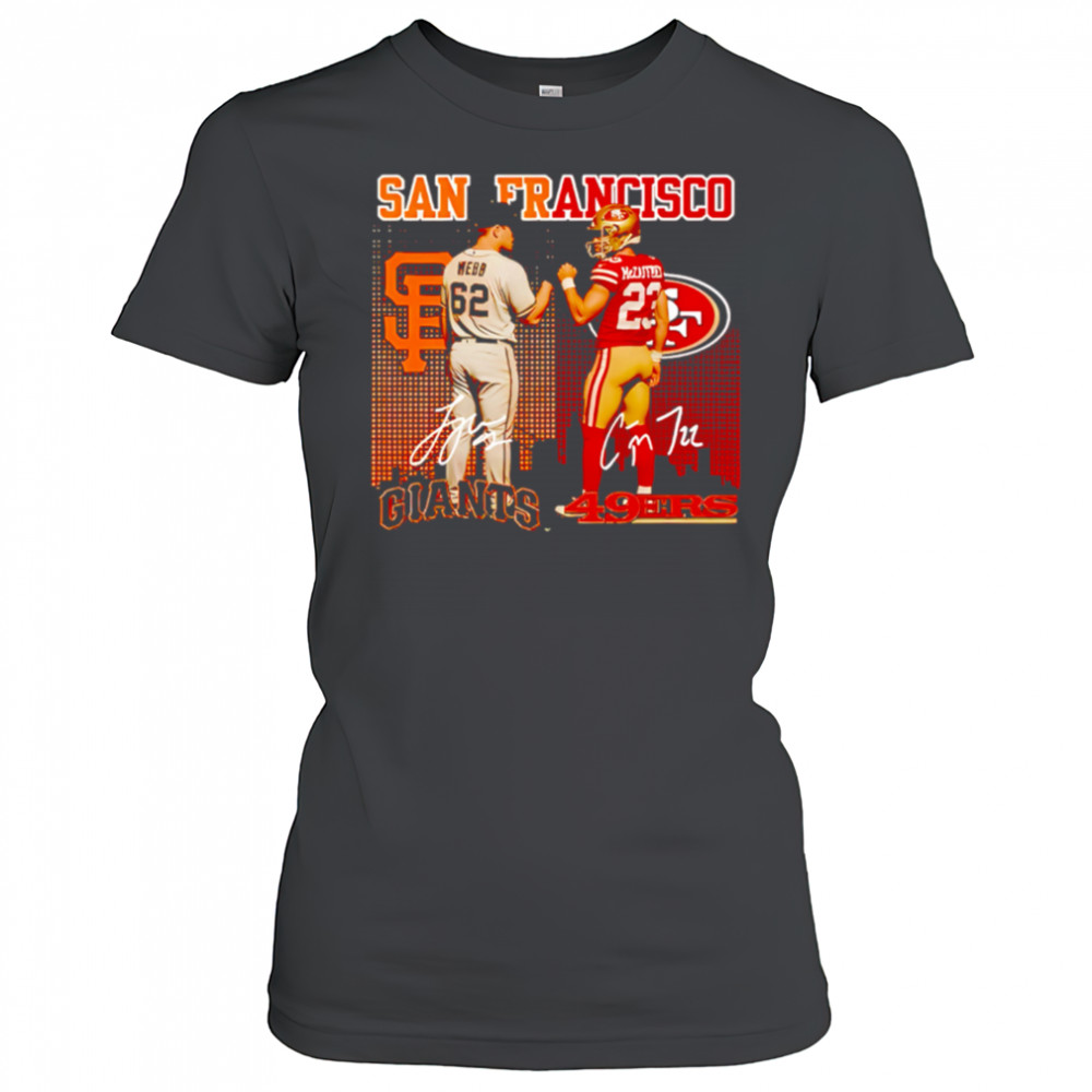 San francisco giants and 49ers star power shirt Women's T-shirt