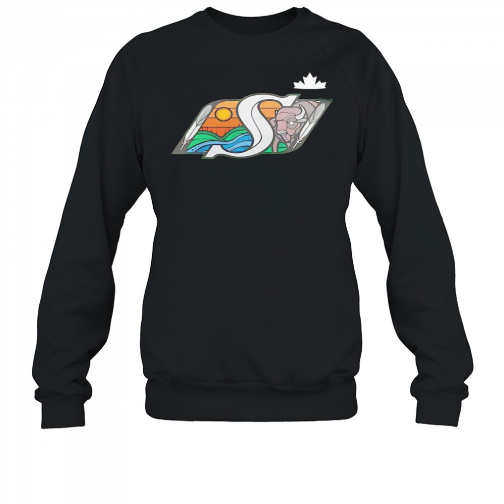 Saskatchewan Roughriders 2025 Indigenous Heritage shirt Sweatshirt