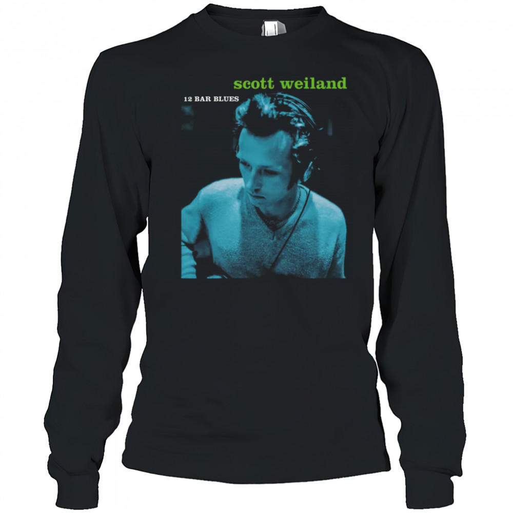 Scott Weiland Bar Blues T-Shirt Long Sleeved