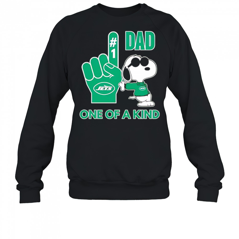 Snoopy New York Jets #1 DAD One of A Kind shirt Sweatshirt