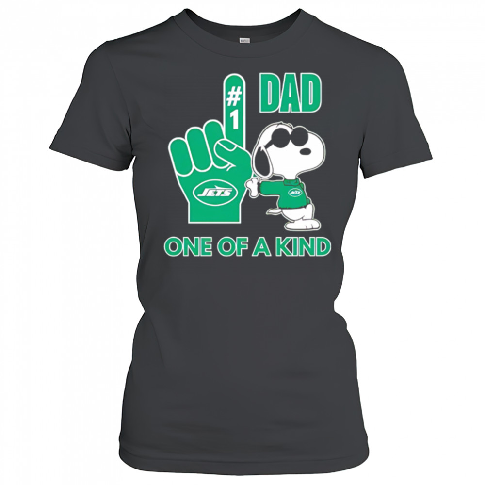 Snoopy New York Jets #1 DAD One of A Kind shirt Women's T-shirt