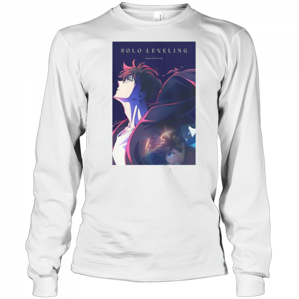 Solo Leveling The Most Viewed Anime Of All Time On Crunchyroll As Of March 2025 T-Shirt Long Sleeved